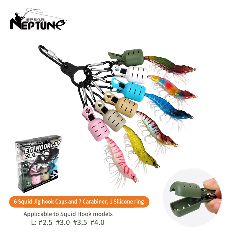 Fishing Hook Jig - Kit di 6 Protezioni Colorate per