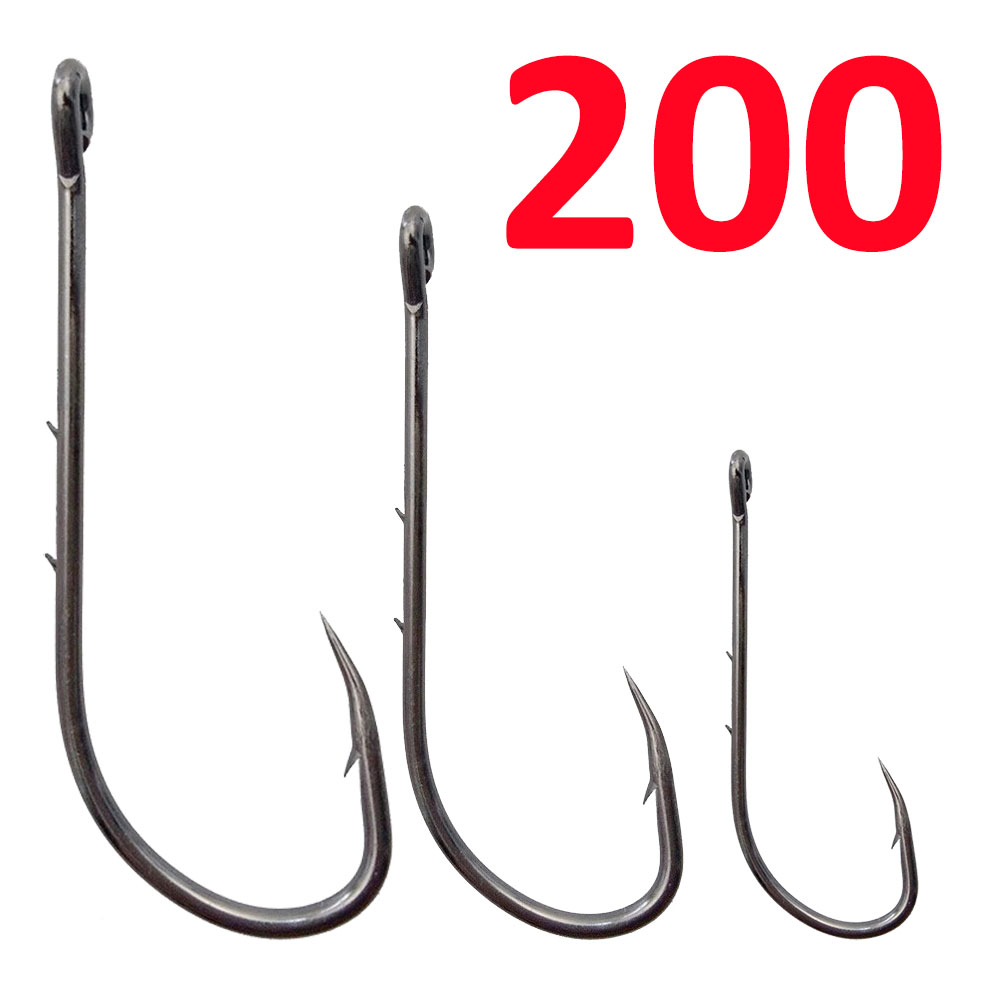 Fishing Hook Circle - 200 pezzi Baitholder Amo da pesca