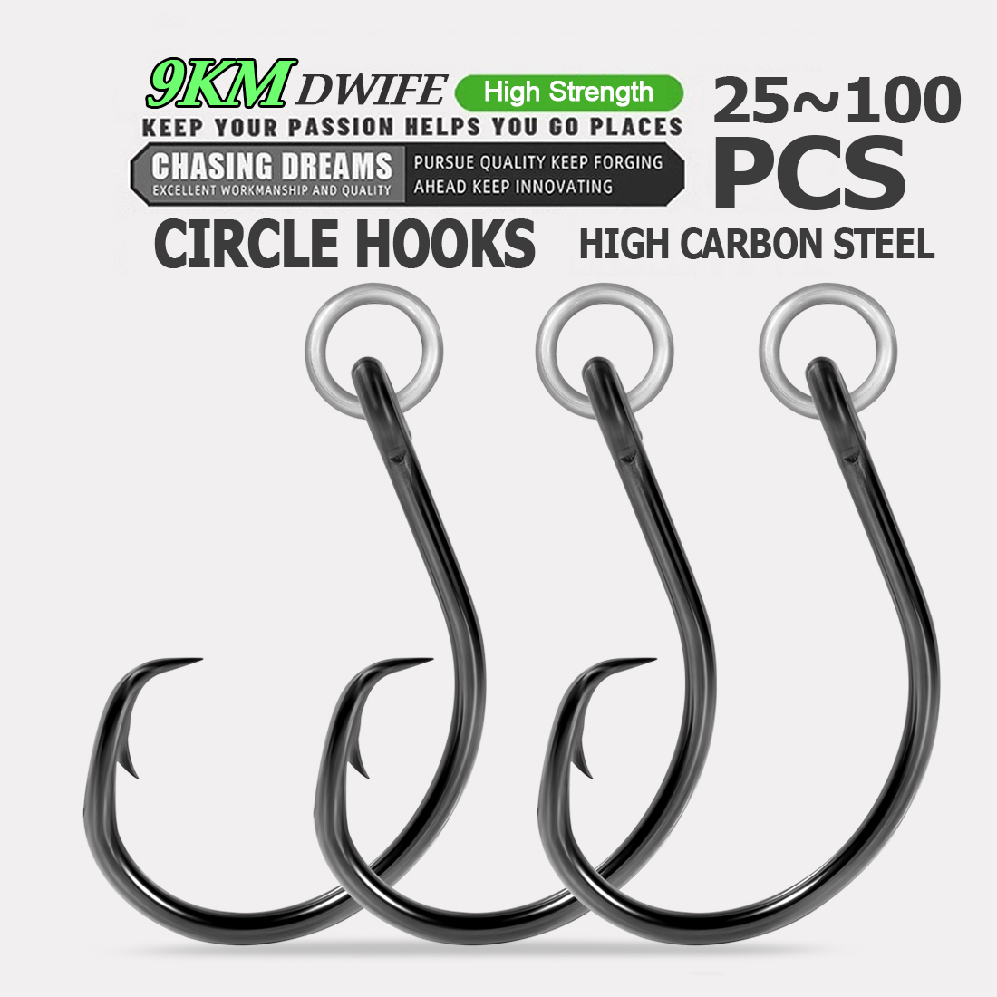 Ami circolari da 9 km da pesca - Fishing Hook Circle recensione e prezzo