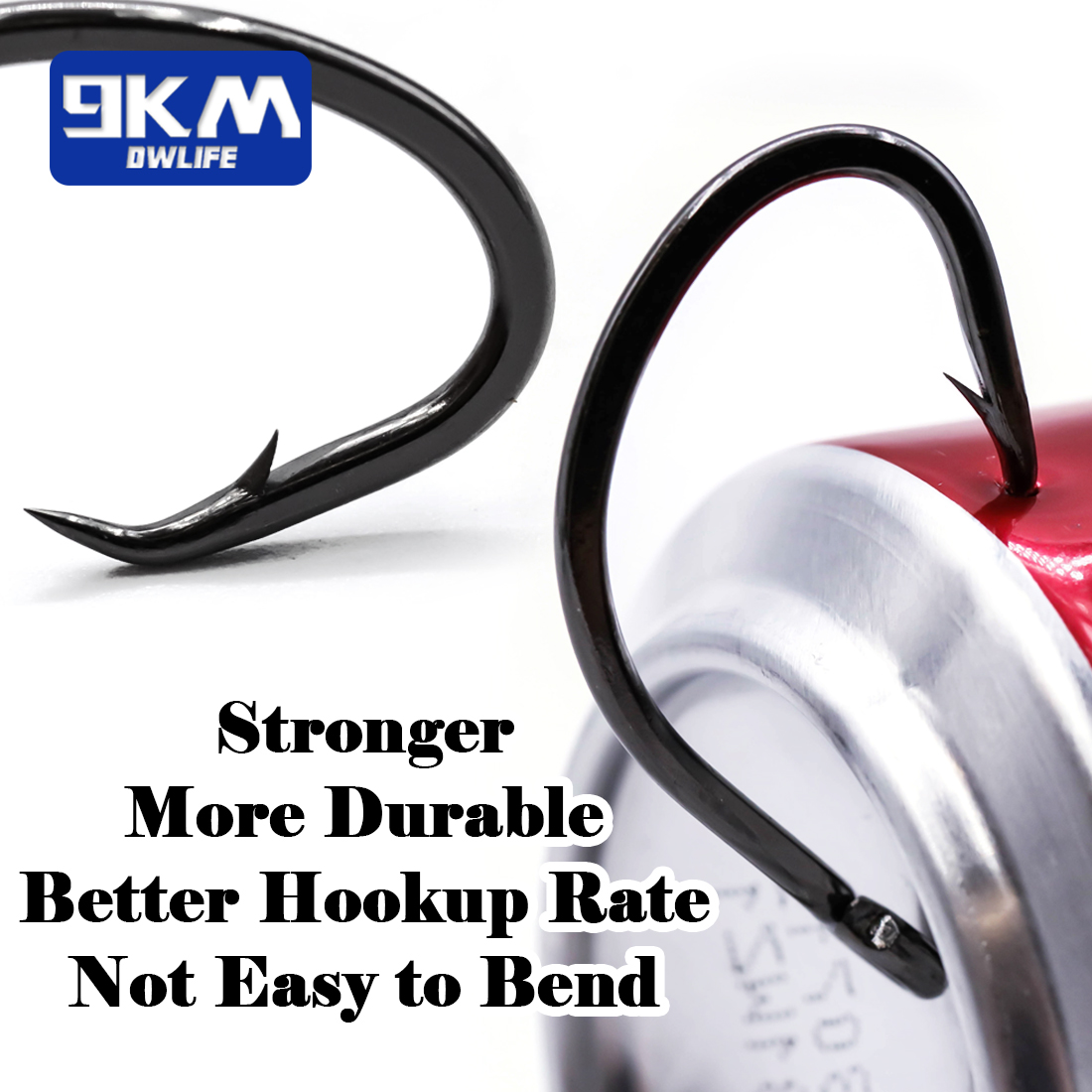 9KM Cerchio Ganci 25 ~ 50 Pz A - Fishing Hook Circle recensione e prezzo