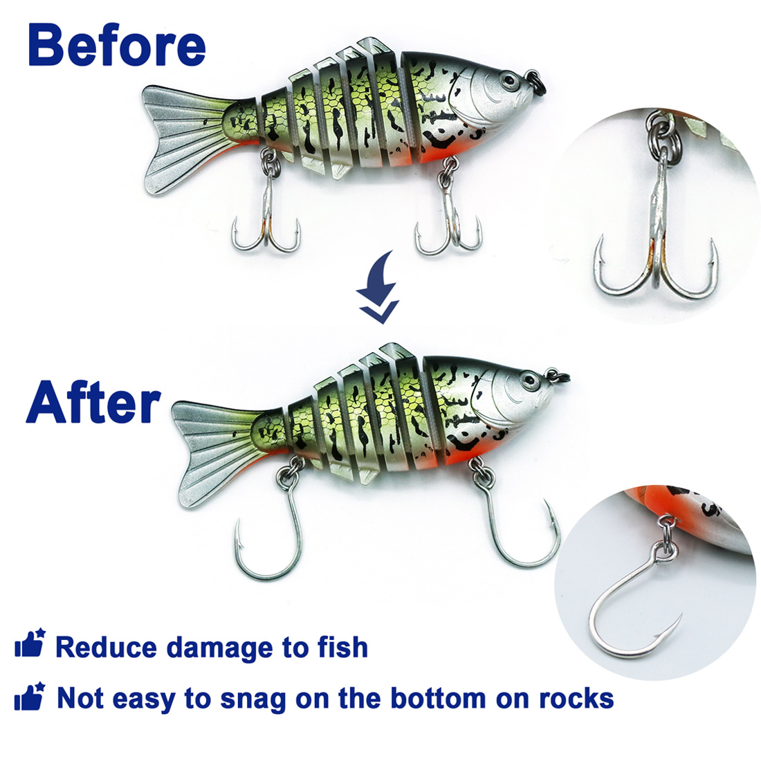 9KM Ami da pesca 25 pezzi Jig  - Fishing Hook Barbless recensione e prezzo